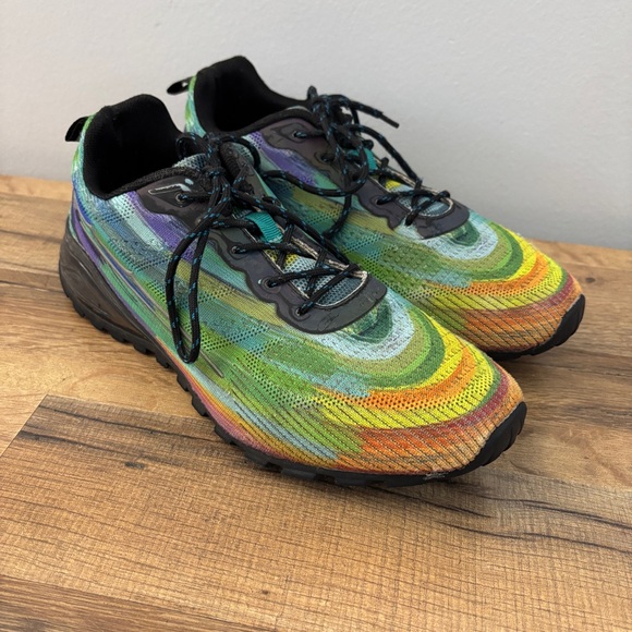 Kricely Trail Shoes Hiking X-Grip Ultra Running Rainbow S4 Men’s - Picture 1 of 10